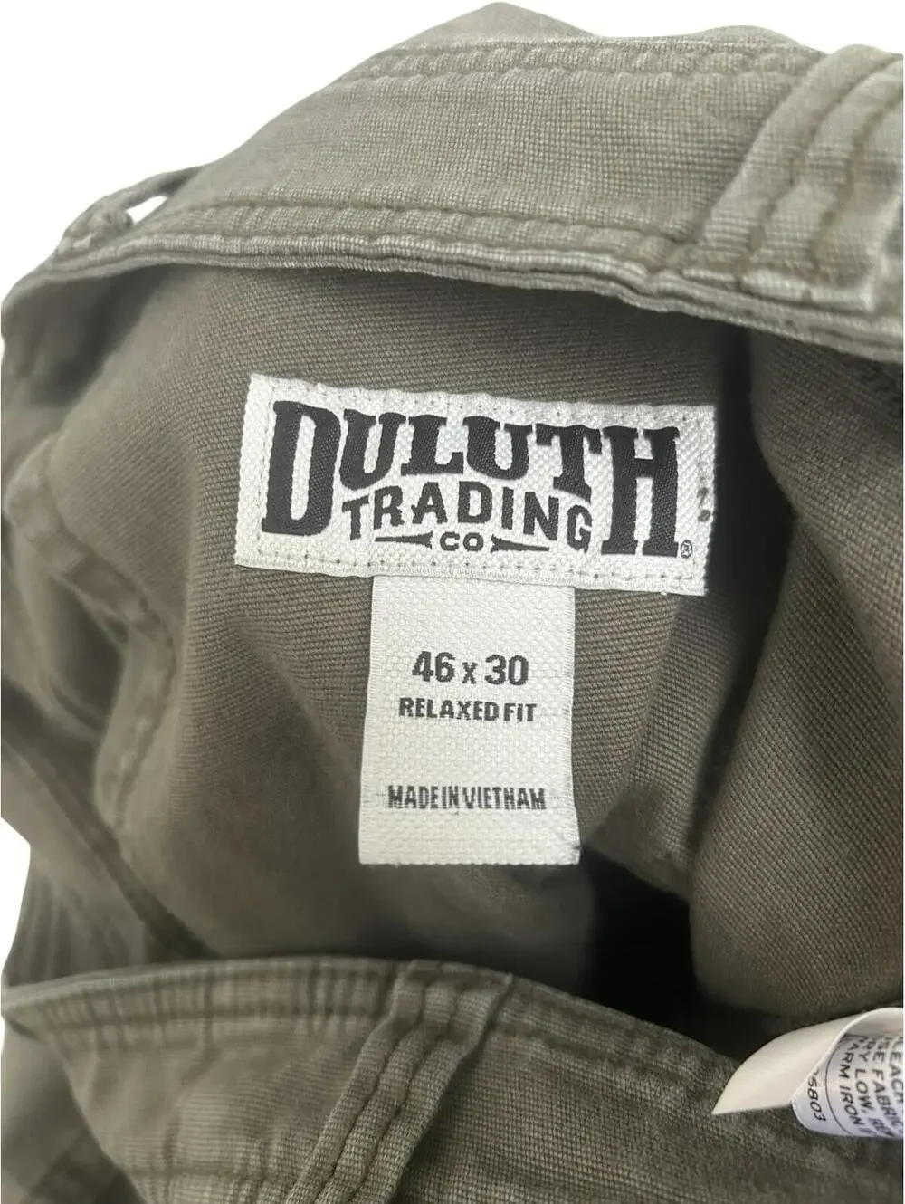 Duluth Trading Fire Hose‎ Pants Mens 46x30 Relaxed Fit DuluthFlex Canvas